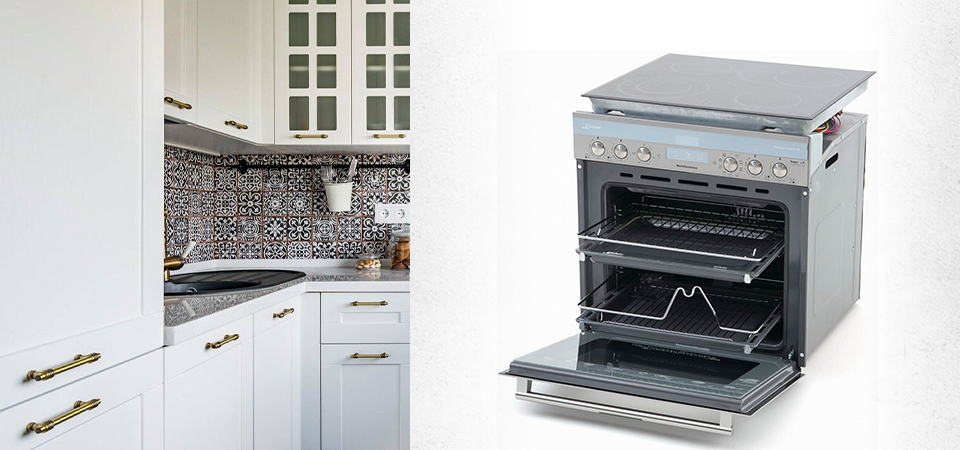 Зависимые электрические комплекты (духовка+поверхность) Kaiser