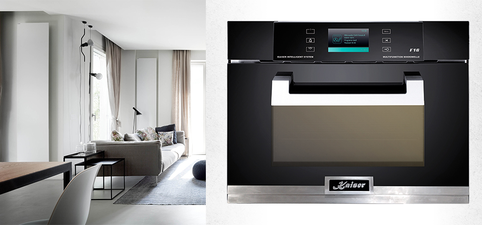 Встраиваемая пароварка Kaiser EH 6312 с инфракрасным грилем