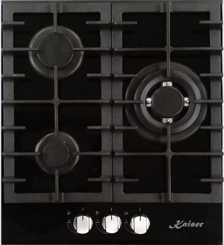 газовая 3 конфорочная панель кайзер