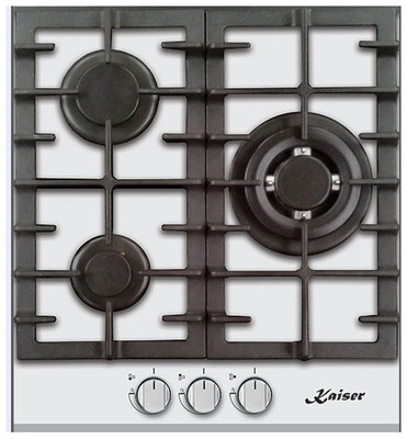 газовая 3 конфорочная панель кайзер