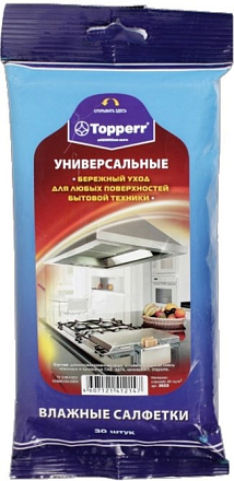 Topperr 3623 Универсальные влажные салфетки, 30 шт preview 1