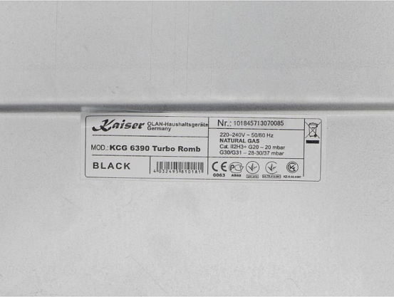 Варочная панель Kaiser KCG 6390 Turbo Romb preview 6