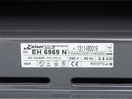 Независимая электрическая духовка Kaiser EH 6969 N preview 11