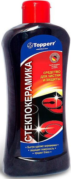 Topperr 3422 Средство для ухода за стеклокерамическими поверхностями, 300 мл preview 1