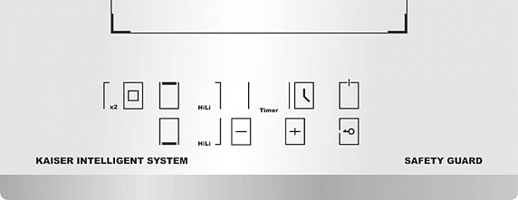 Варочная панель Kaiser KCT 3721 FW preview 2