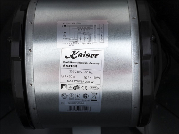 Купольная вытяжка Kaiser A 6413 N preview 12