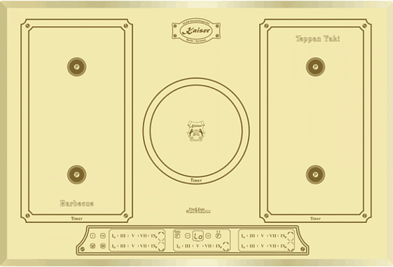 Варочная панель Kaiser KCT 7797 FI ElfEm preview 1