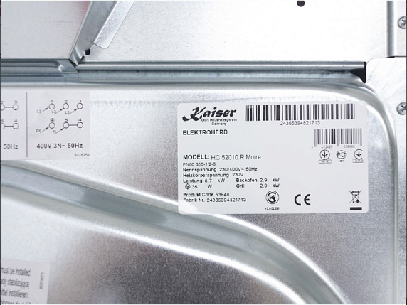 Плита электрическая стеклокерамическая Kaiser HC 52010 R Moire preview 8