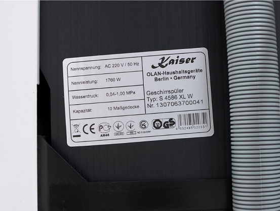 Посудомоечная машина Kaiser S 4586 XLW preview 15