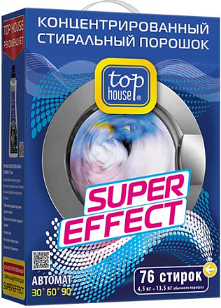 Top House Концентрированный суперэффективный стиральный порошок АВТОМАТ, 4,5 кг preview 1