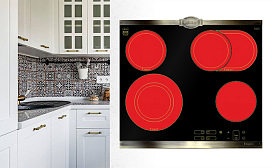 Варочная панель Kaiser: стекло или стеклокерамика?