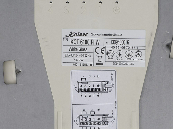 Варочная панель Kaiser KCT 6100 FI W preview 5
