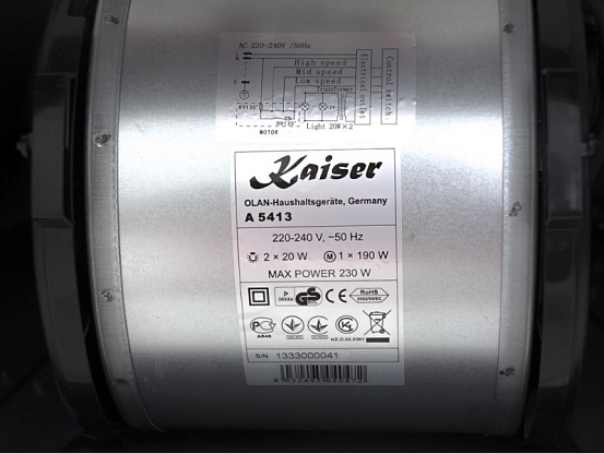 Купольная вытяжка Kaiser A 5413 preview 10