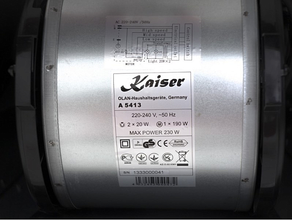 Купольная вытяжка Kaiser A 5413 preview 10